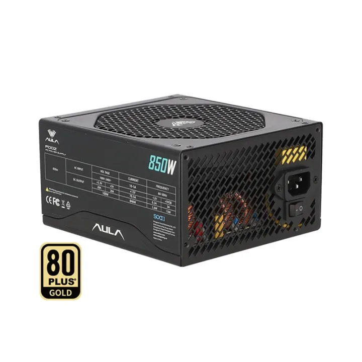 AULA POWER SUPPLY (80+ GOLD) 850W FD02 Lazada.co.th