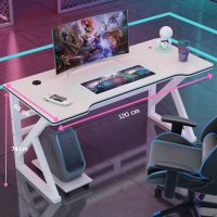 โต๊ะเกมเมอร์ gamingTable โต๊ะเกมมิ่ง โต๊ะคอมพิวเตอร์ มีรูปทรงขา Kและขา K gamingTable กันน้ำ กันลื่น