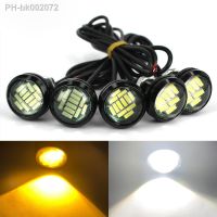 ► 1Pcs Car led Hawkeye Lights 12 LED Grille Signal Lights 23mm led Eagle Eye lamp DRL Daytime Running Light for car motorcycle 12v