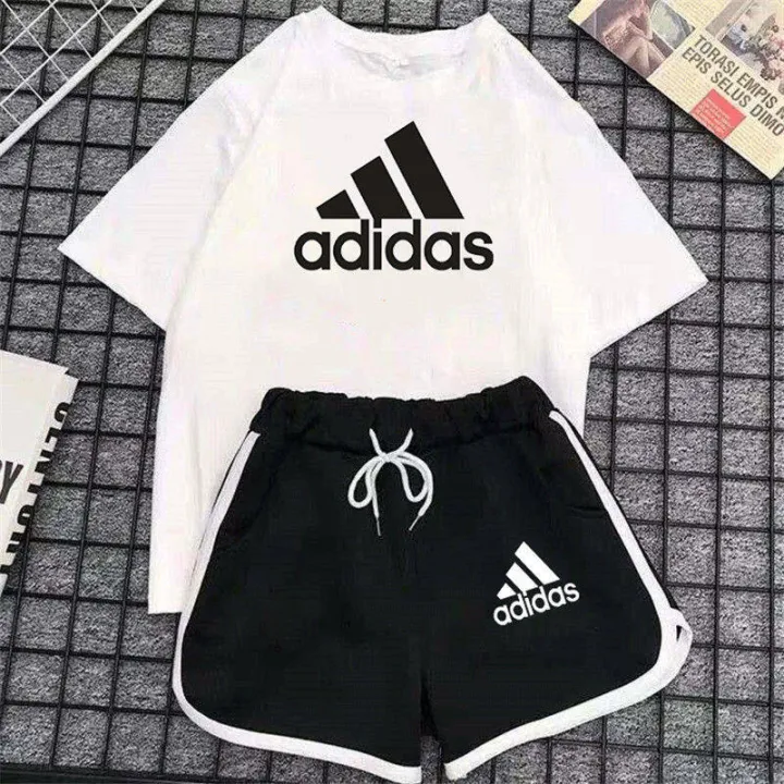 womens adidas short tracksuit sets