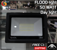 Daylight (แสงสีขาว) GATA  LED FLOODLIGHT SLIM SERIES DOB 50W เหมาะสำหรับใช้ส่องบริเวณทั่วไป