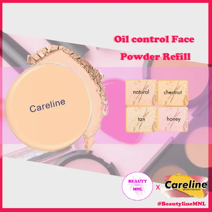 CARELINE Oil control Face Powder Refill With Vitamin E Lazada PH