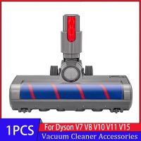 แปรงลูกกลิ้งอ่อนที่ได้รับการอัปเกรดสำหรับ Dyson V7 V10 V11 V15ไร้สายเครื่องดูดฝุ่นพรมพื้นไม้แข็งหัวเปลี่ยนเครื่องดูดฝุ่นประดับ