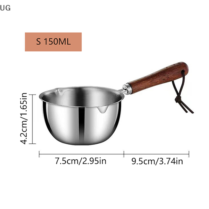 Stainless Steel Wax Melting Pot for DIY Scented Candle Soap Chocolate  Butter Handmade Soap Tool Long