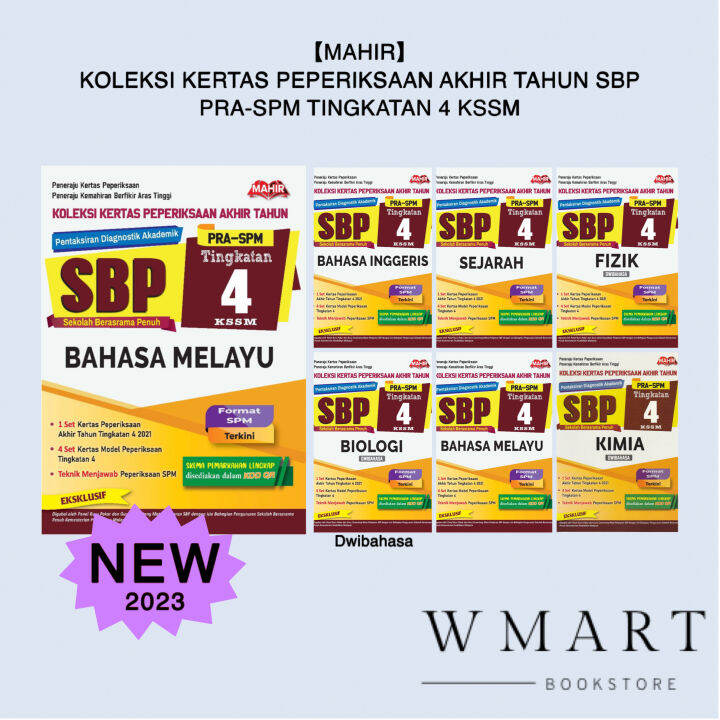 【Mahir】Koleksi Kertas Peperiksaan Akhir Tahun SBP PRA-SPM Tingkatan 4 ...