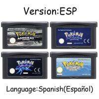 【CW】▼▩❁  Game Cartridge 32-Bit Video Console Card AshGray Spanish Language