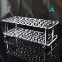 เครื่องมือเจาะชั้นเก็บของโปร่งใสขนาดเล็กกรอบโต๊ะ S0192l จัดระเบียบ