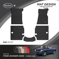 พรมปูพื้นรถยนต์เข้ารูปสำหรับ Ford Ranger รุ่นแคป (ปี2006-2011)