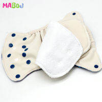 MABOJ ทารกแรกเกิด AIO ผ้าอ้อมผ้า All In One Nappies Reusable เด็กทารกแรกเกิดผ้าอ้อม Stay Dry Fast สำหรับ0-3เดือนเด็กขายส่ง