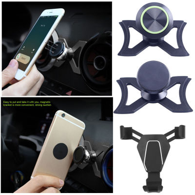 Universal Car Phone Holder For Audi A3 S3 8V Car Air Vent 360 Rotatable Magnet Mount Mobile GPS Support cket Audi Accessories