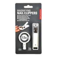 ขายดี -Kikkerland Magnifying Nail Clipper - กรรไกรตัดเล็บพร้อมแว่นขยาย