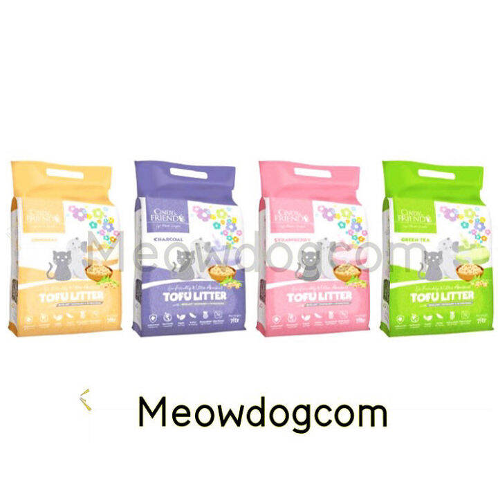 Cindy and Friends Tofu Cat Litter 2.8kg/7L Lazada