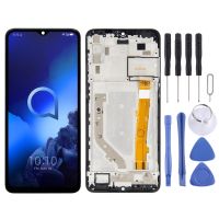 【Ready to ship】About LCD Screen and Digitizer Full Assembly With Frame for Alcatel 3X 2019 5048Y 5048U 5048 OT5048Y OT5048(Black)