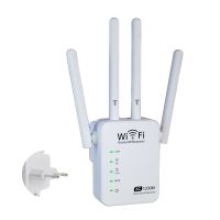 2.4GHZ 5GHZ Dual-Band 1200Mที่ขยายสัญญาณWiFiอุปกรณ์ขยายสัญญาณไวไฟเครื่องขยายสัญญาณเครือข่ายเสาอากาศภายนอก7ภาษา