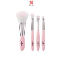 เซ็ทแปรงแต่งหน้า ขนาดพกพา มาพร้อมกระเป๋า เซ็ท 4ชิ้น Odbo Prefect Brush (OD844) (ShopCO)