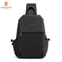 ARCTIC HUNTER กระเป๋าแมสเซนเจอร์สำหรับผู้ชาย กระเป๋าเป้สะพายหลังแฟชั่นเกาหลีสุดเก๋ใช้งานกลางแจ้งมัลติฟังก์ชั่น
