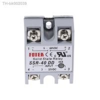 ๑◕☫ 1Pcs SSR40DD SSR-40DD Manufacturer 40A solid state relay input 3-32VDC output 5-60VDC