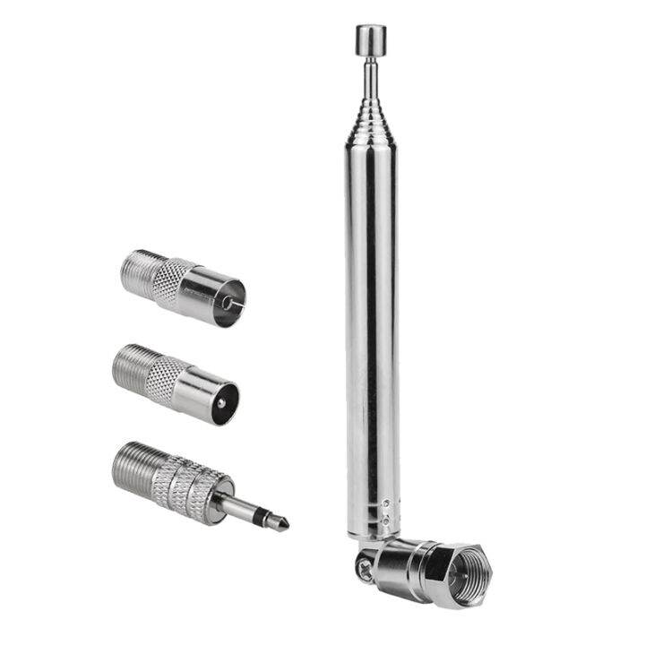 FM Radio Antenna Replacement Telescopic Screw F Type Male Plug