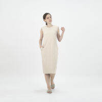 QueenCows ชุดเดรส Ella Tank Dress (Cream)