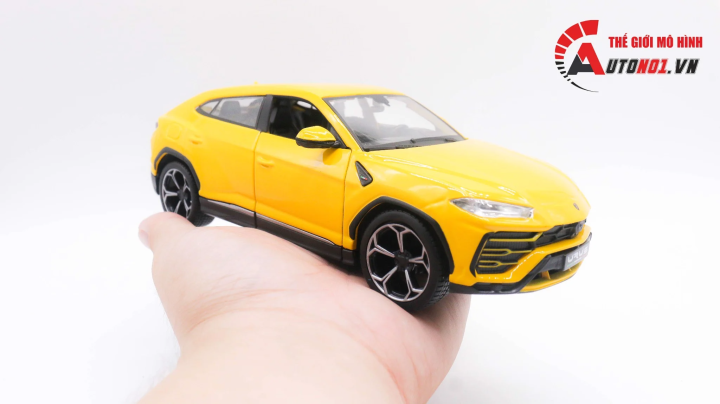 Mô hình xe Lamborghini Urus Yellow 1:24 Maisto 5000 