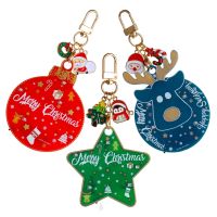 【LZ】┇  LED Blinking Christmas Tree Ornaments RGB Flashing LEDs XMAs Pendant Gift PCB Art Badge Board Decoration Soldering Kit