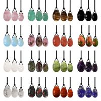 ﺴ☃ Drop Shipping Drilled Yoni Egg Set Rose Quartz Natural Jade Eggs Kegel Exerciser Feminine Hygiene Ben Wa Balls Wholesale