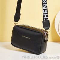 hot【DT】┇  Small Shoulder Color Pu Leather Wide Crossbody Female Purse Messenger Handbag