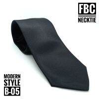 B-05 เนคไทสีดำ สำเร็จรูปแบบซิป เหมาะกับทุกโอกาส(FBC BRAND)Men Zipper Tie Lazy Ties Fashion