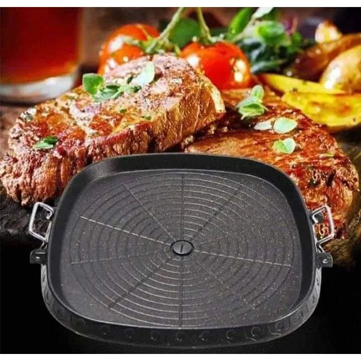 [Hyosung] Hanaro Multi BBQ Roaster Korea Grill Pan [Round] main image 0