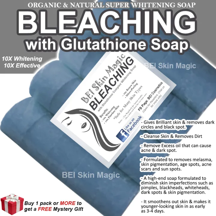 [original] Bleaching Soap With Glutathione Complex Natural And Organic