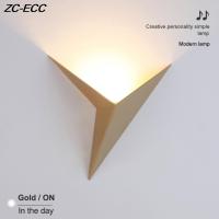 Modern Triangle Shape LED Wall Lamps Nordic Iron Art Corridor Aisle Sconce Light For Living Dining Room Bedside Deco Wall Lights