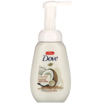 American version of Dove Dove foam hand sanitizer coconut juice and almond milk moisturizing antibacterial alcohol-free 200ml