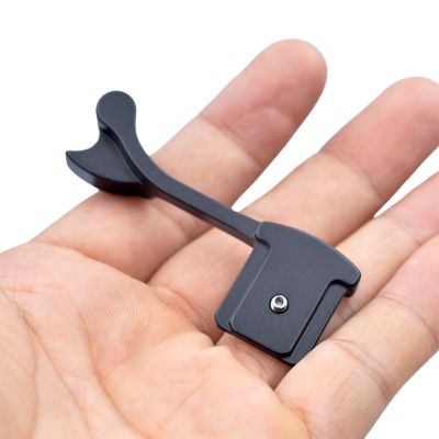 อลูมิเนียม Thumb Up Hot Shoe Hand Grip Bracket สำหรับ Leica Q TYP116 Q2 Camera