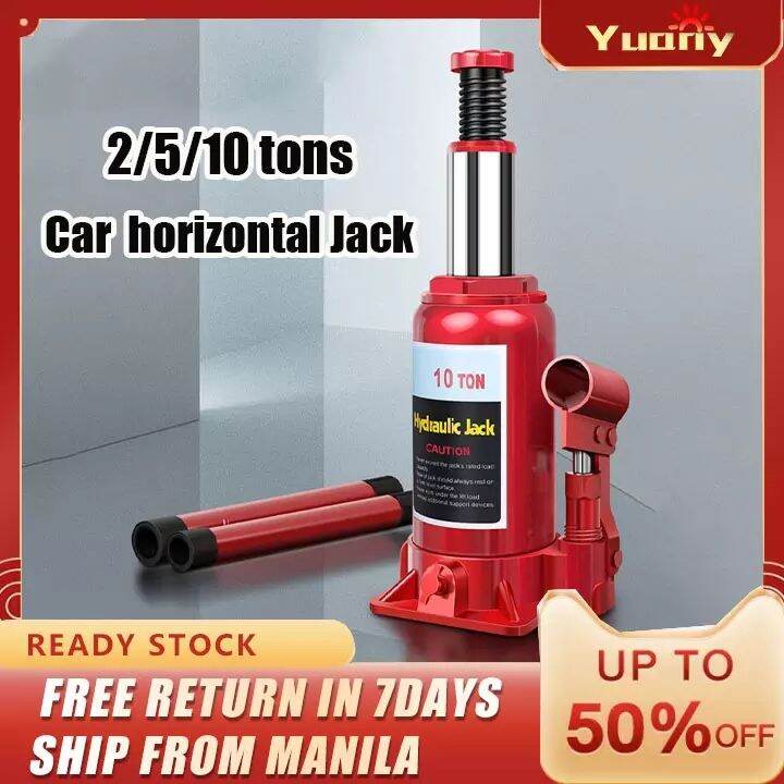 【Manila 24 hours delivery】 Hydraulic Jack 2/5/10 Tons Heavy Duty ...