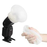 Selens Sphere Diffuser อุปกรณ์เสริมแฟลชสำหรับ GODOX Yongnuo แฟลชสำหรับ Canon Nikon SONY FUJIFILM กล้องแฟลช