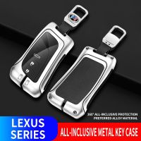 Zinc Alloy Leatehr Car Key Case Full Cover For Lexus UX200 Ux250h ES200 Es300h ES350 US200 Us260h 2018 2019 Car Accessories