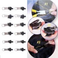 12 Pcs/Set Fix A Zipper Zip Slider Rescue Instant Repair Accesories Removable Replacement Q2X4