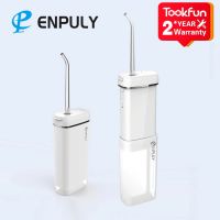 ZZOOI NEW ENPULY Oral Irrigator M6 Plus Portable Dental Water Jet Bucal Ultrasonic For Tooth Cleaner Waterpulse Tooth 140ML Water Tank