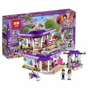 Ảnh thật Lắp ráp xếp hình Lego Friend 41336 Bela 10856 01060 Quán Cà Phê