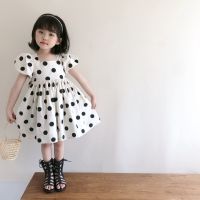 Kids Clothing 0-6 YS Baby Fashion Girls Summer Polka Dots New Foreign Girl Baby Princess Korean Children Dress