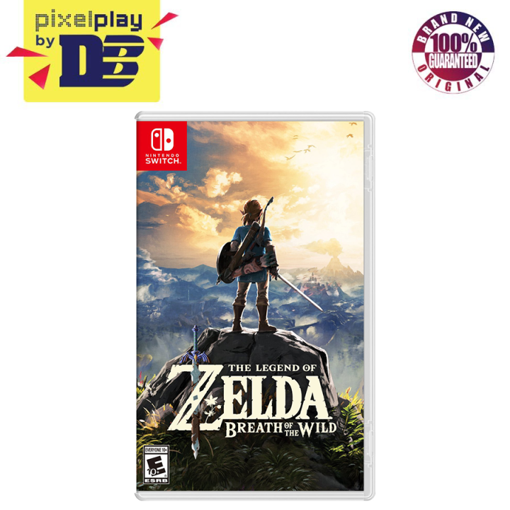 Nintendo Switch The Legend Of Zelda Breath Of The Wild (US) (ENG/SP ...