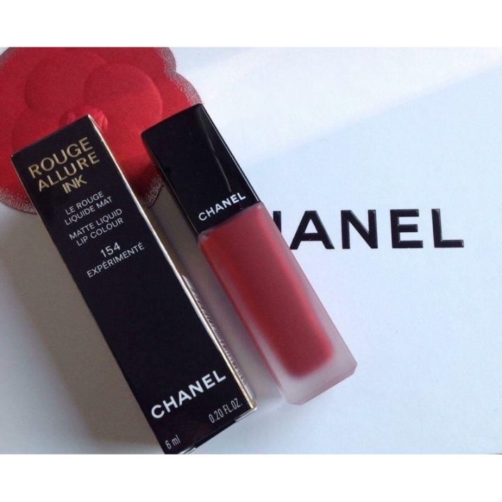 Chanel Experimente (154) Rouge Allure Ink Matte Liquid Lip Colour
