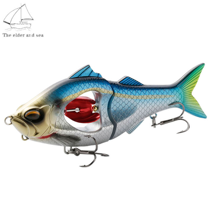 elder-sea-professional-เหยื่อล่อปลายาวหล่อ-vib-sinking-ใบพัด2-segmented-jointed-เหยื่อล่อสำหรับ-perch-bass