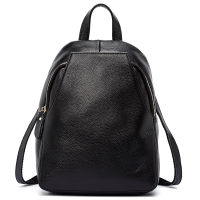 Zency Charm Women Backpack 100 Genuine Leather Anti-theft Button Elegant Female Travel Bags Schoolbag For Girl Holiday Knapsack