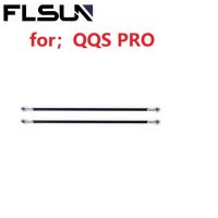 2ชิ้น Flsun Qqs Pro แขนขนาน3d อุปกรณ์เสริมสำหรับเครื่องพิมพ์เดลต้า Qq 280มม. จัดการแมงมุมคาร์บอนไฟเบอร์แท่งผลัก