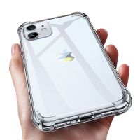 Luxury Transparent Shockproof Silicone Case For iPhone 11 X Xr Xs Max Case 13 12 11 Pro Max 8 7 6s Plus Case Silicone Back Cover