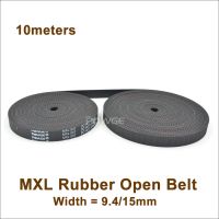 ❖ POWGE 10meters MXL Open Timing Belt Width 9.4/15mm MXL Rubber Synchronous Belt MXL Timing Pulley MXL-037 MXL-15