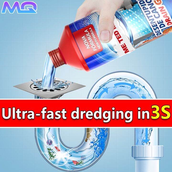 Pipe Dredging Agent Powerful Clog Remover 600g Drainage Pipe Clogged