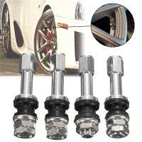 【CW】❍  Car Tire 4Pcs TR48E Bolt-in Tubeless Stem Dust Cap Cover vehicle Metal Straight Mouth