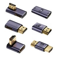 HDMI-compatible Adapter HDMI-compatible Female to HDMI-compatible Male Converter Adapter UHD2.1 Support 8K 60Hz 4K 120Hz 48Gbps Adapters Adapters